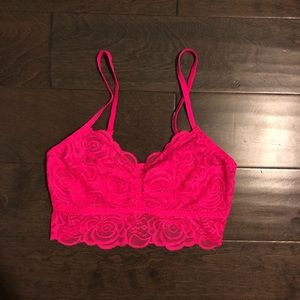 VS Neon Pink Bralette